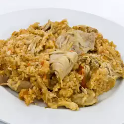 Risotto with Chicken and Red Wine