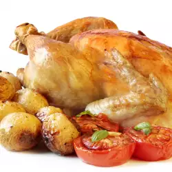 Roast Chicken with butter