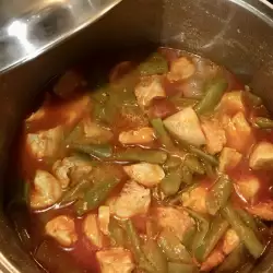 Pepper Stew with Chicken Fillet