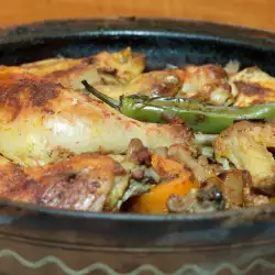 Chicken with Mushrooms and Potatoes