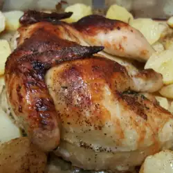 Oven-Baked Chicken with White Wine