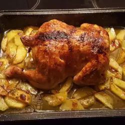 Roast Chicken with potatoes