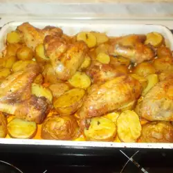 Chicken Wings and Potatoes
