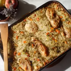 Oven-Baked Drumsticks with Carrots