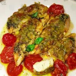 Chicken Bites with Cherry Tomatoes