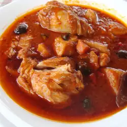 Chicken Stew with Olives
