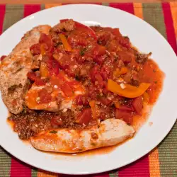 Stewed Chicken with tomato paste