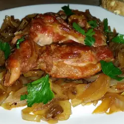 Chicken Steaks with Caramelized Onions
