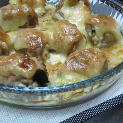 Oven-Baked Chicken with Processed Cheese