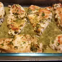 Oven-Baked Chicken Breasts with Lemons