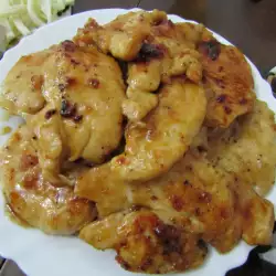 Chicken Breasts with Soy Sauce