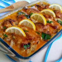 Casserole with onions
