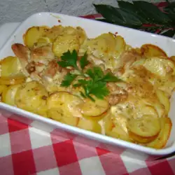 Oven-Baked Chicken Fillet with Eggs