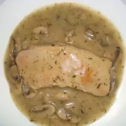 Chicken in Sauce with Parsley