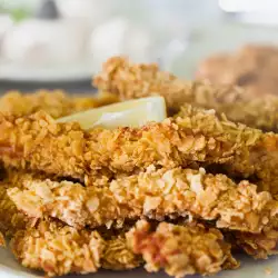 Breaded Chicken Breast with Cornflakes