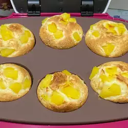 Muffins with Powdered Sugar