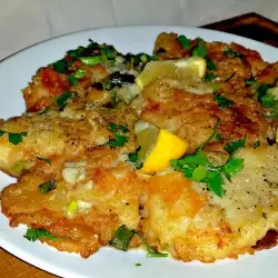 Breaded Fish with Onions