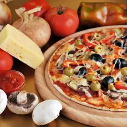 Pizza with Olives