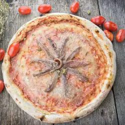 Cheese Pizza with Peppers