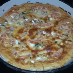Vegetarian Pizza with Flour