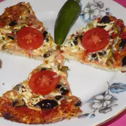 Pizza with Cauliflower without Dough