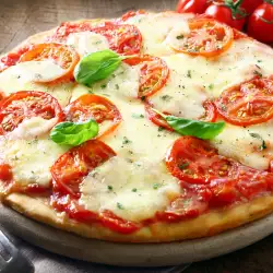 Margherita Pizza with Tomatoes