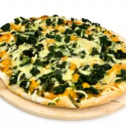 Cheese Pizza with Parsley