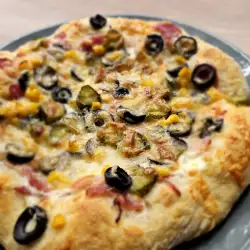 Italian-Style Pizza with Corn