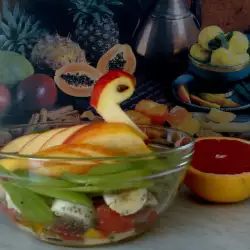 Fruit Salad with honey