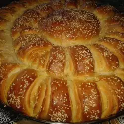 Round Loaf with butter