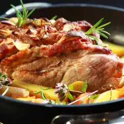 Roasted Pork with savory