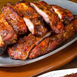 Pork Ribs in the Oven with Caramel Marinade