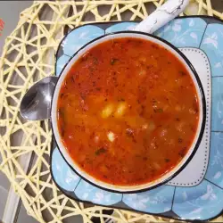 Bean Soup with spearmint