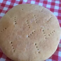 Flatbread with yeast