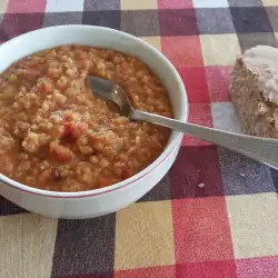 Turkish Soup with Garlic