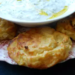 Potato Patties with cheese