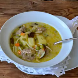 Italian Soup with Peas