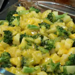 Potatoes with Broccoli