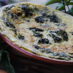 Spring Omelet with Nettles and Sorrel