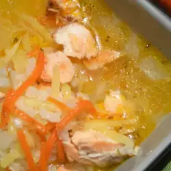 Fish Soup with olive oil