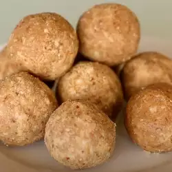 Truffles with peanut butter