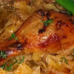 Oven-Baked Cabbage with Garlic