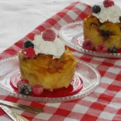 Bread Pudding with Fruits