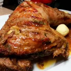Roasted Turkey Legs with Garlic