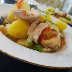 Potatoes with Tomatoes
