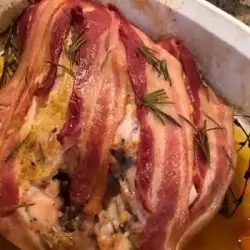 Baked Turkey Breast with Bacon