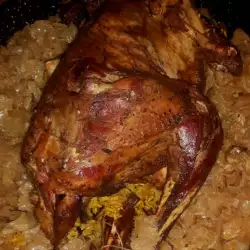 Oven-Baked Turkey with Sauerkraut