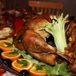 Roasted Turkey with savory