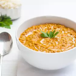 Stew with red lentils