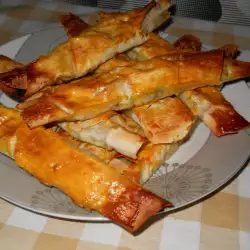 Feta Cheese Filo Pastry with Dock